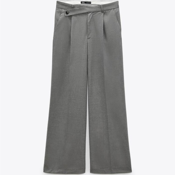 Zara Asymmetrical Full Length Trouser - Picture 1 of 6